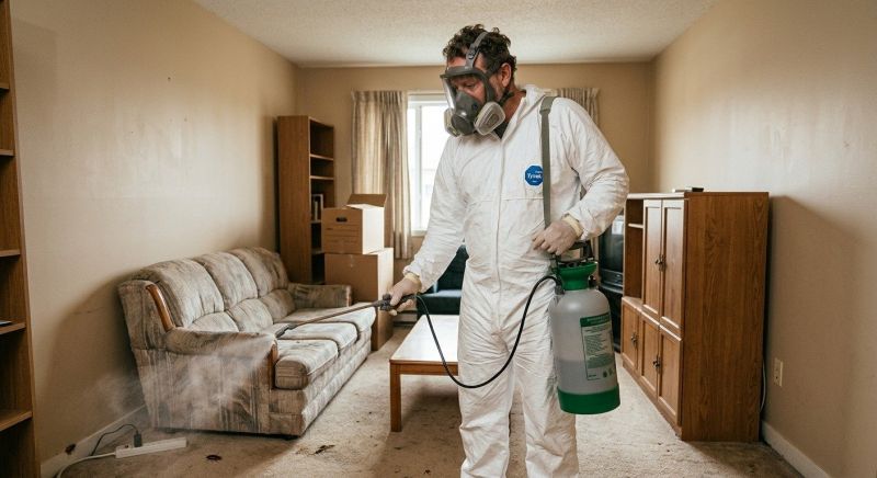 Roach Fumigation in Naperville, IL